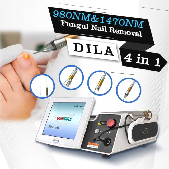 980nm 1470nm Dermatology Laser